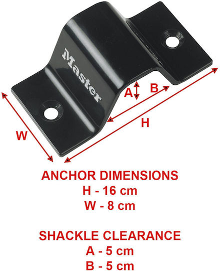Master Lock Κρίκος Εδάφους