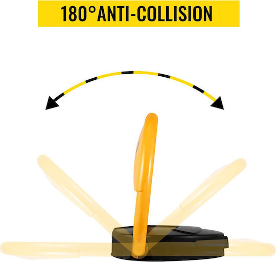 Parking Block Remote Control Alarm Weight Capacity 2 Tons Durable Material Rust-resistant Ip67 Black Yellow 380 X 460 X 75 Mm