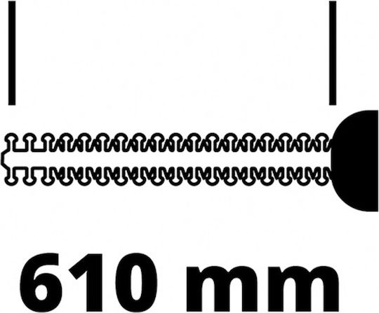 Einhell 3410965 Battery Hedge Trimmer 36V With Blade Length 61cm Solo