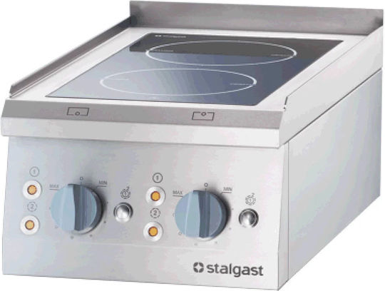 Stalgast Ηλεκτρική Εστία Διπλή 5kW 40x70x25cm
