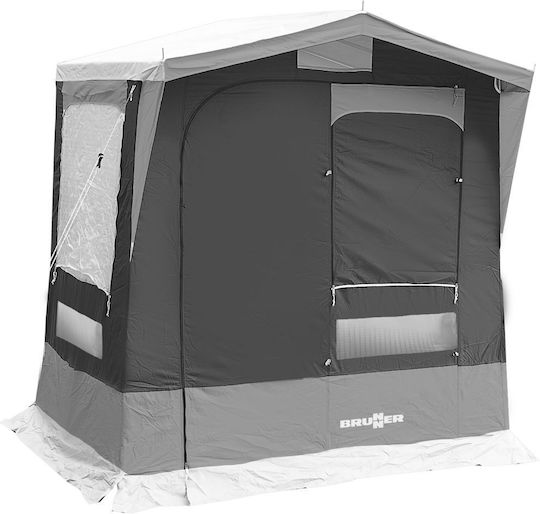 Brunner Gusto ΙI NG Camping Tent Cabin Gray 3 Seasons for 1 Person 200x150x215cm