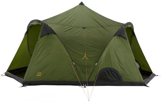 Grand Canyon Black Knob 10 Cort De Camping Verde 4 Anotimpuri Pentru 8 Persoane 510x450x250cm