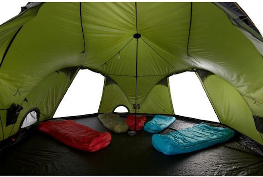 Grand Canyon Black Knob 10 Cort De Camping Verde 4 Anotimpuri Pentru 8 Persoane 510x450x250cm