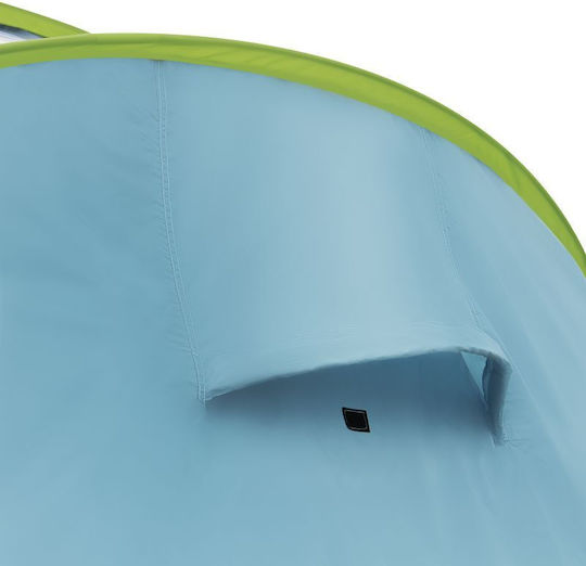 Spokey 2+2 vier Personen Campingzelt Tunnel Blau 3 Jahreszeiten für 4 Personen
