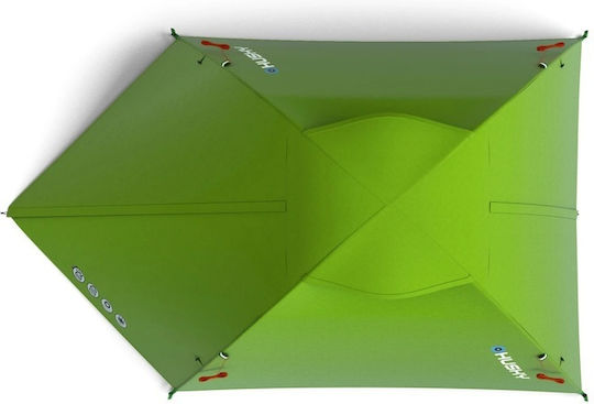 Husky Ultralight Sawaj Σκηνή Camping Igloo Πράσινη για 3 Άτομα