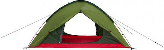 High Peak Woodpecker 3 LW Camping Tent Igloo Mountaineering Green with Double Cloth 4 Seasons for 3 People Waterproof 3000mm 220x190x110cm