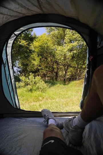Vango Soul 100 Σκηνή Camping Τούνελ Ορειβασίας Μπλε με Διπλό Πανί 3 Εποχών για 1 Άτομο Αδιάβροχη 3000mm 250x100x90εκ. Deep Blue