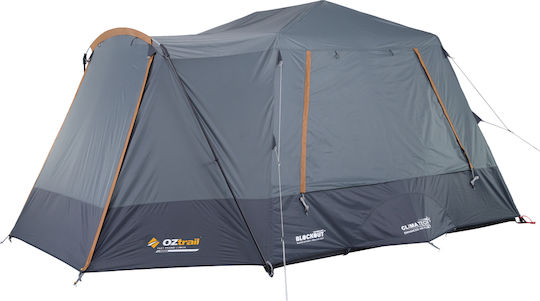 OZtrail Fast Frame Lumos Automatic Camping Tent Grey with Double Cloth 3 Seasons for 6 People 505x280x195cm