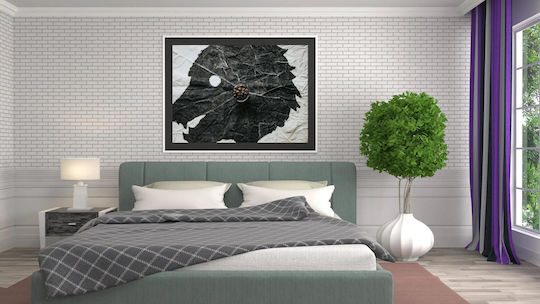 Coffee Beans On Abstract Leaf Art Κόκκοι Καφέ Σε Αφηρημένη Τέχνη Φύλλων 1 σε Καμβά Coffee Beans On Abstract Leaf Art Κόκκοι Καφέ Σε Αφηρημένη Τέχνη Φύλλων 1 σε Καμβά