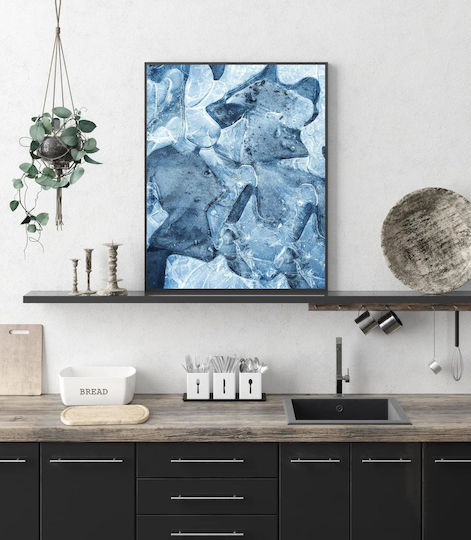 Abstract Frozen Patterns Painting 40x50