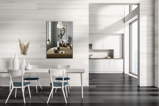 Painting Modern Breakfast Corner Abstract Art Ancient Bust 40x50