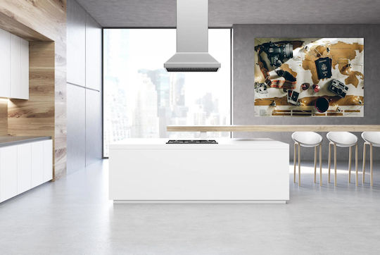 Tablou Echipamente de Călătorie pe Hartă Mondială 65x40