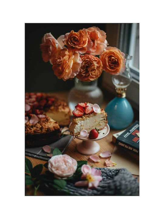 Painting Flowers Dessert 80x120
