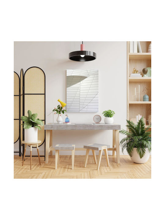 Abstrakte Moderne Architektur Malerei 80x120