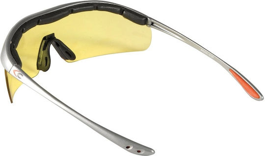 Cofra Safety Glasses for Protection with Yellow Lenses 1pcs