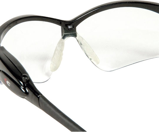 Cofra Widelamp Safety Glasses for Protection with Transparent Lenses 1pcs