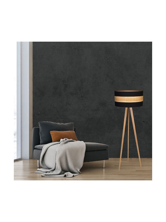 Eko Light Λάμπα Φωτιστικό Δαπέδου Υ100xΜ50εκ. με Ντουί για Λαμπτήρα E27 Μαύρο