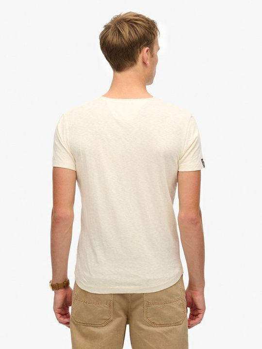 Superdry D2 Stud T-shirt Μπεζ