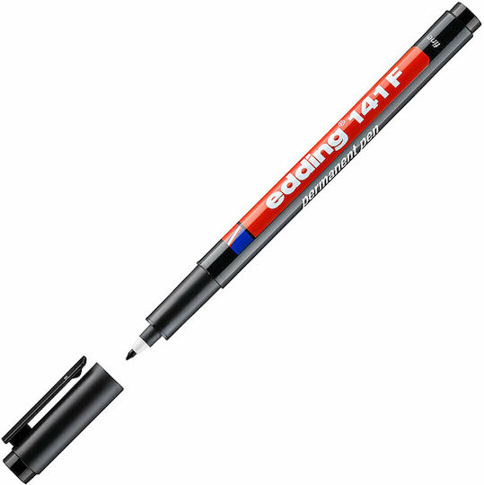 Edding Edding 141f Marker pentru Folii 0.6mm NEGRU