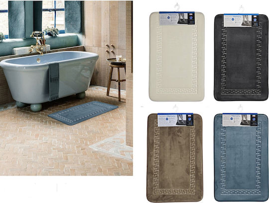 ArteLibre Πατάκι Μπάνιου Memory Foam Memory Foam Bath Mat 06512688 50x80εκ. (Διάφορα Χρώματα)