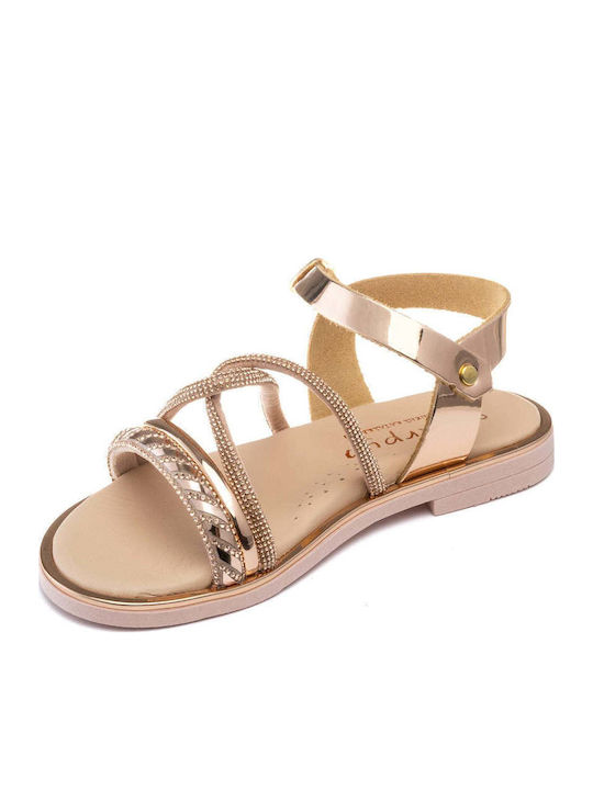 Kinder Sandalen Anatomisch Gold
