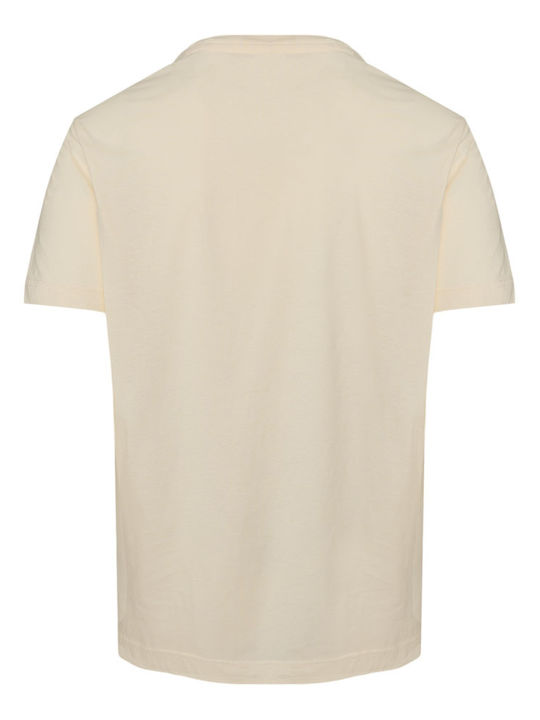Gant T-shirt Εκρου Gant T-shirt Εκρου
