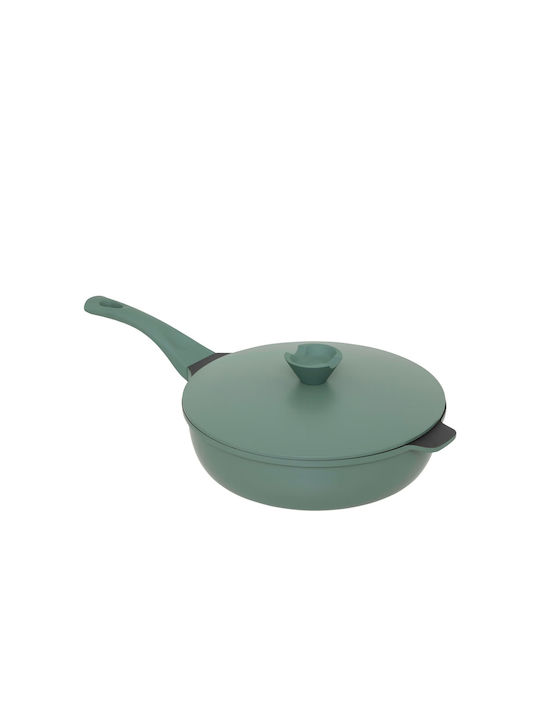 5Five Aluminum Pan with Lid with Ceramic Coating 28cm