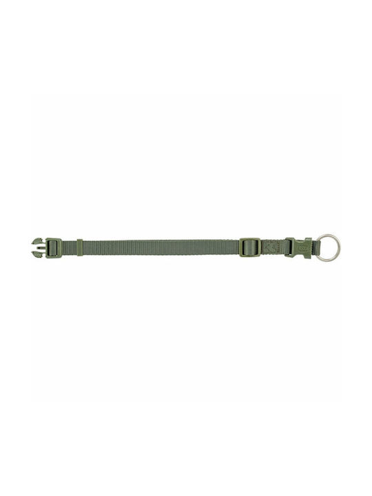 Trixie Premium Dog Collar in Green color Small 15mm