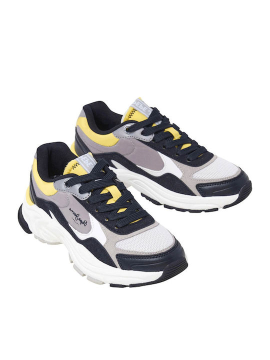 Casual Kids Sneakers Navy Blue