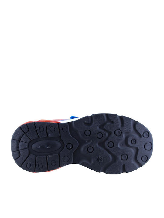 Marvel Spiderman Kids Sneakers with Lights Blue