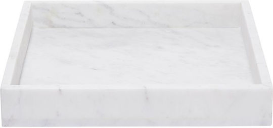 Butlers Διακοσμητικός Δίσκος Μάρμαρο Marble Τετράγωνος 30x30cm