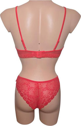 Cofashion Domitilla Set Sexy Σετ Εσωρούχων με Δαντέλα Red