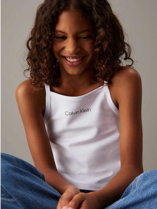 Kids Top Sleeveless White IG0IG02868 YAF