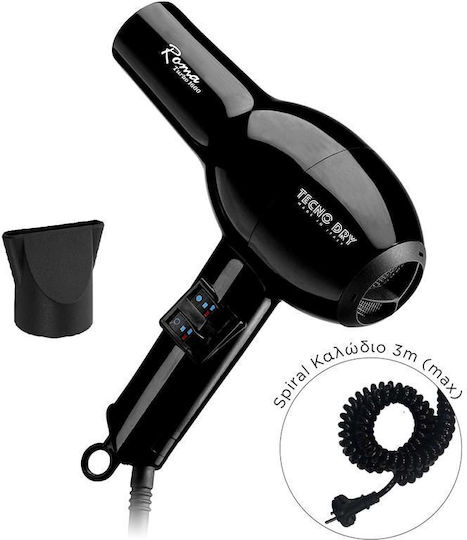 Tecno Dry Roma Turbo Professionell Haartrockner 2000W