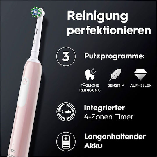 Oral-B Pro Series 1 Electric Toothbrush with Pressure Sensor Pink