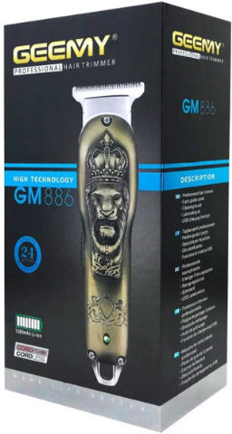 Geemy Trimmer Μηχανή Επαναφορτιζόμενη gm886
