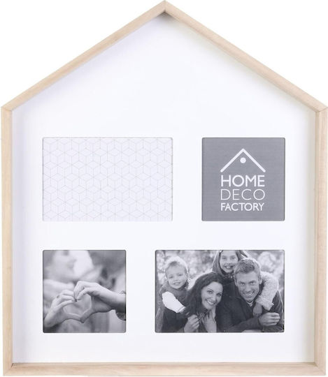 The Home Deco Factory Wooden Photo Frame With Beige Frame