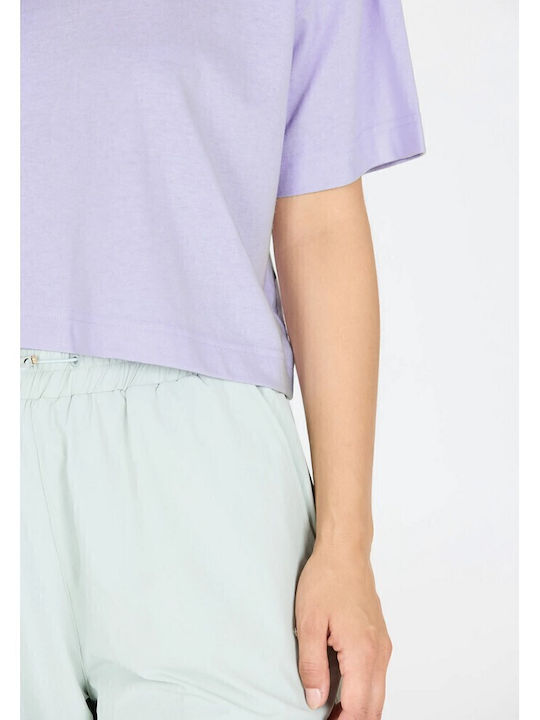 Γυναικείο T-shirt Purple Heather