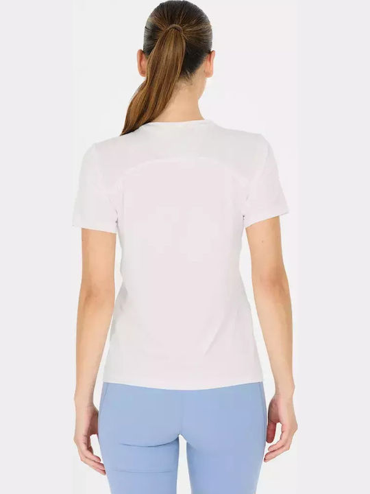 Damen T-Shirt Schnell trocknend Weiß