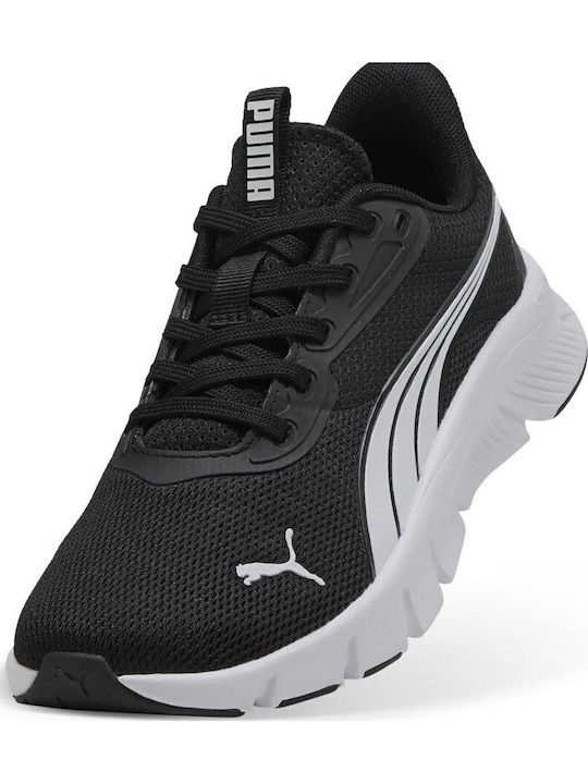 Flexfocus Lite Kids Sports Shoes Running with Laces Black