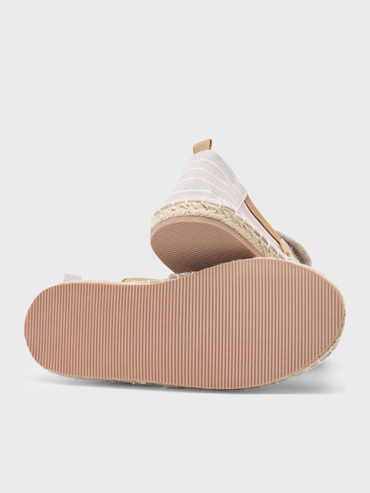 Mayoral Espadrille Velcro 25-45684 Boy Ecru