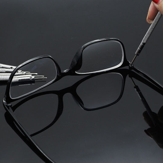 Watch Repair Tools Glasses Screwdrivers Computer Style White Bits