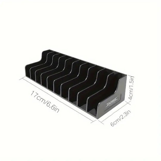 Dobe 2-pack PS4/PS5 Game Disc Storage Stand