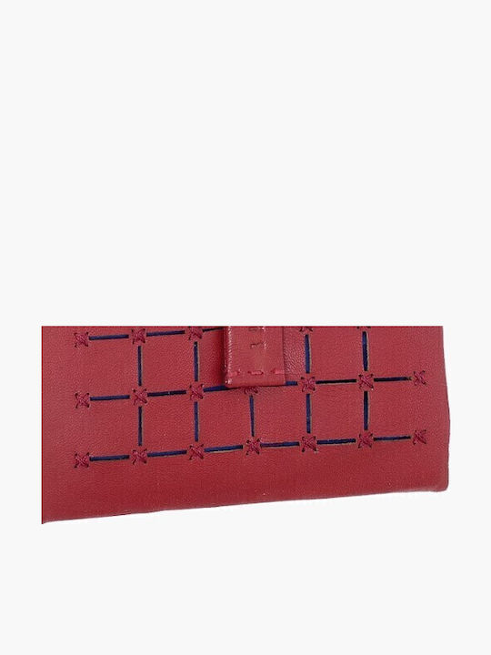 Leather Women's Wallet Classic Burgundy