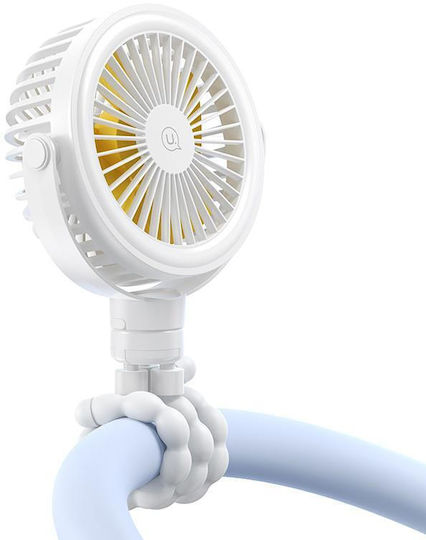 Usams ZB289 Ventilator USB Fără Lamele 4W Alb