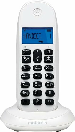 Motorola C1001CB+ Schnurlostelefon Weiß