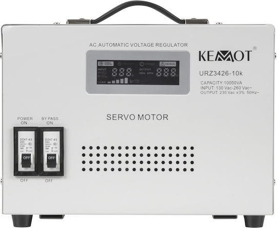 Stabilizator de Tensiune Automat Kemot Mser-10000 10000 Va Servomotor