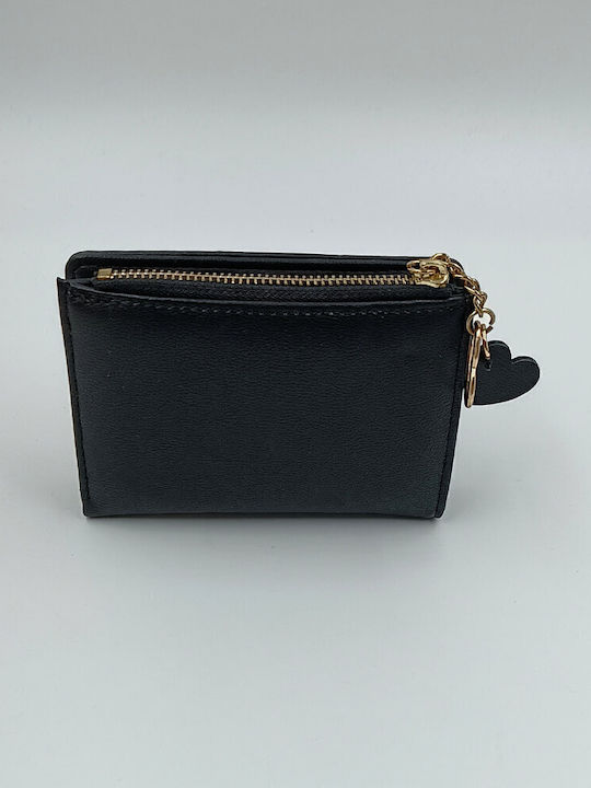 Klein Damen Geldbörse Klassisch Schwarz