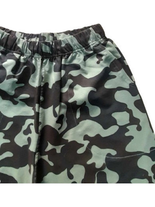 Bermudă Sportivă de Bărbați Camo Print