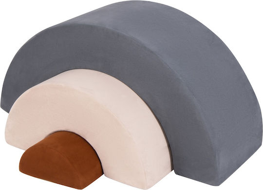 Costway Costway Soft Climbing Bricks with Tunnel Multicolour